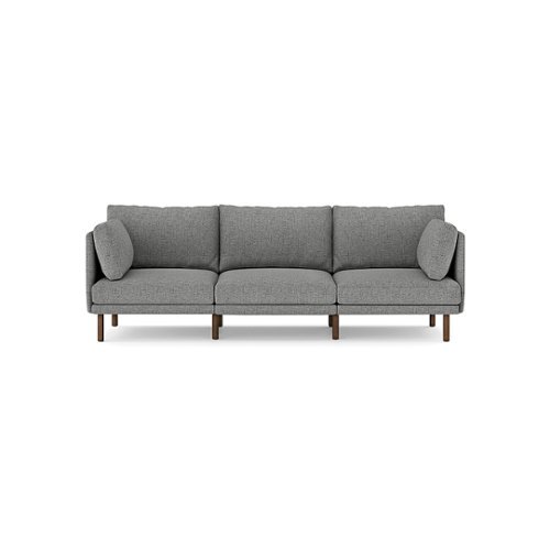 Burrow - Modern Field 3-Seat Sofa - Carbon