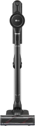 LG - CordZero A9 Cordless Stick Vacuum with 2 Quick Release Batteries - Matte Black