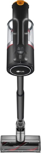 LG - CordZero A9 Cordless Stick Vacuum with 2 Quick Release Batteries - Matte Black