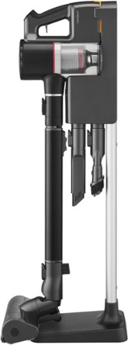 LG - CordZero A9 Cordless Stick Vacuum with 2 Quick Release Batteries - Matte Black