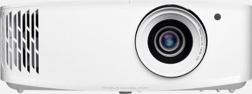 Optoma - UHD38x 4K UHD Projector with High Dynamic Range - White