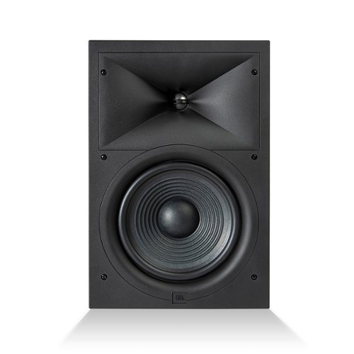 

JBL - Stage In-Wall Loudspeaker with 1" Aluminum Dome Tweeter and 8" Polycellulose Cone Woofer - black