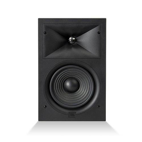 

JBL - Stage In-Wall Loudspeaker With 1" Aluminum Dome Tweeter and 6.5" Polycellulose Cone Woofer - black