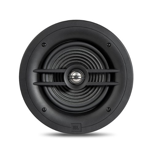 

JBL - Stage In-Ceiling Loudspeaker With 1" Aluminum Dome Tweeter and 6.5" Polycellulose Cone Woofer - black