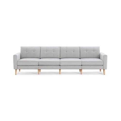 

Burrow - Mid-Century Nomad King Sofa - Crushed Gravel