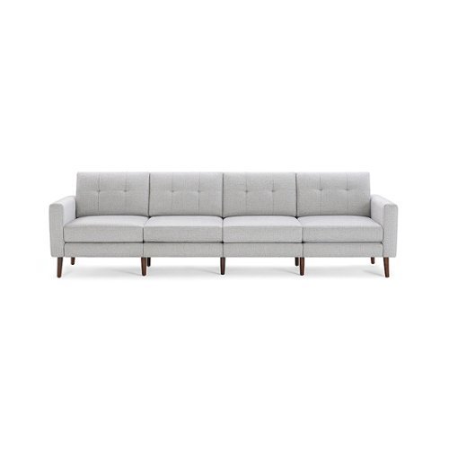 

Burrow - Mid-Century Nomad King Sofa - Crushed Gravel