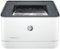 HP - LaserJet Pro 3001dw Wireless Black-and- Laser Printer - White-Front_Standard