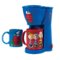 Uncanny Brands - Peanuts Single Serve Coffee Maker with 2 Mugs - Blue-Front_Standard