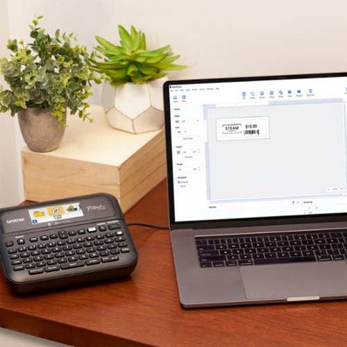Brother P-touch PT-D610BT Wireless Label Printer - Black WORLDWIDE DELIVERY