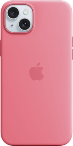 Apple - iPhone 15 Plus Silicone Case with MagSafe - Pink