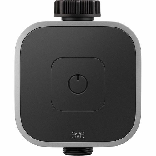 Eve Aqua - Smart Water Controller with Apple HomeKit Technology - Black BUY IN AUSTRALIA