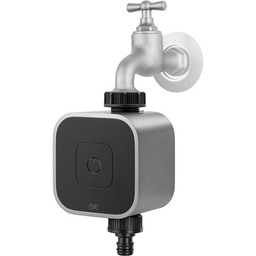 Eve Aqua - Smart Water Controller with Apple HomeKit Technology - Black BUY IN SAUDI ARABIA