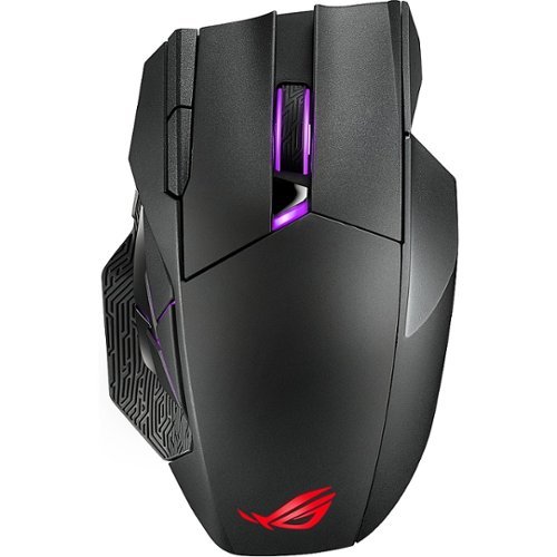 ASUS - Spatha X Wireless Optical Gaming Mouse with Lightweight - Black