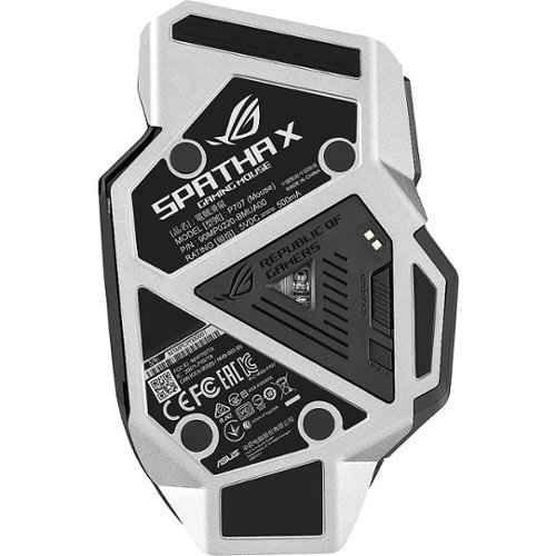 ASUS ROG Spatha X Wireless Optical Gaming Mouse with 12 Programmable Buttons and Magnetic Charging Stand - Wireless - Black BUY ONLINE