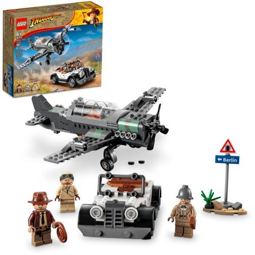 Photos - Construction Toy Lego  Indiana Jones Fighter Plane Chase 77012 6385843 