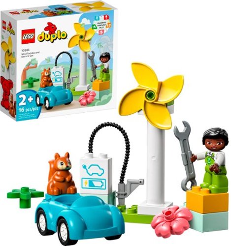 

LEGO - DUPLO Town Wind Turbine and Electric Car 10985