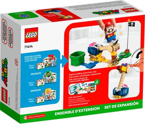 LEGO Super Mario Conkdor's Noggin Bopper Expansion Set 71414 WORLDWIDE DELIVERY