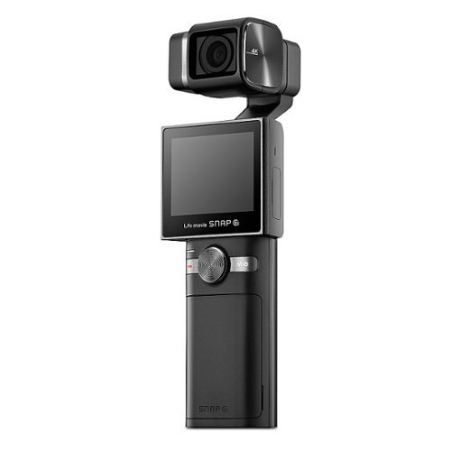 THINKWARE Snap-G Prime Combo 3-Axis Stabilized 4K Handheld Camera - Black GLOBAL SHIPPING