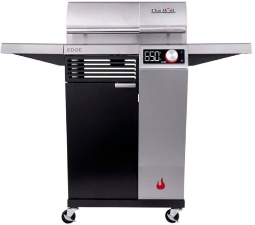 Image of Char-Broil Edge Electric Grill - Silver & Black