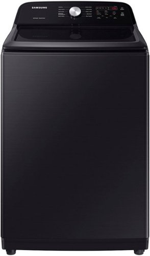 

Samsung - 5.0 cu. ft. Large Capacity Top Load Washer with Deep Fill and EZ Access Tub - Brushed Black