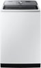 Samsung - 5.2 Cu. Ft. High-Efficiency Smart Top Load Washer with Super Speed Wash - White-Front_Standard