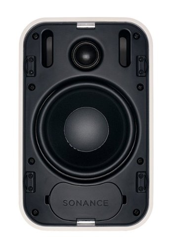 Sonance - PS-S53T MKII WHITE - Pro Series 5.25" 2-Way Surface Mount Speaker (Each) - Paintable White