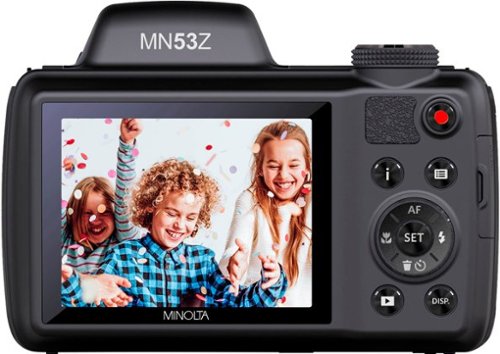 Minolta ProShot MN53Z 16.0 Megapixel Bridge Camera with 53x Optical Zoom Lens - Black HOW TO BUY