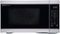 Sharp - 1.1 cu ft Stainless Countertop Microwave with 1000 watts - Silver-Front_Standard