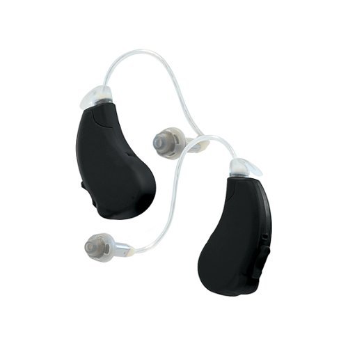 Lucid Hearing - OTC Engage Premium Hearing Aids iPhone - Black