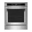 Front. KitchenAid - 24" Built-In Electric Convection Single Wall Oven with WiFi - Stainless Steel.