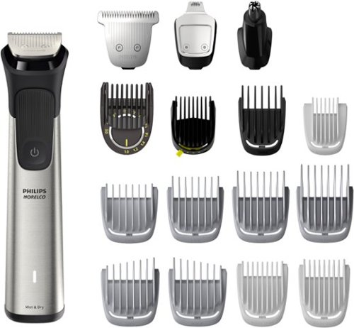  Philips Norelco - Multigroom Series 7000, Mens Grooming Kit with Trimmer - Silver