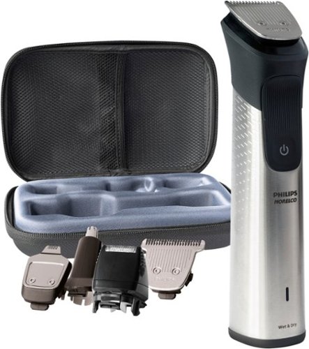 Philips Norelco Multigroom Series 9000 - 21 Piece Men's Grooming Kit - Silver GLOBAL SHIPPING