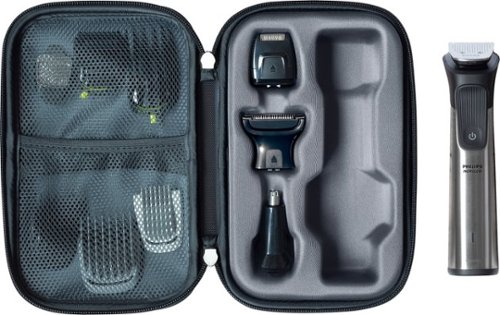 Philips Norelco Multigroom Series 9000 - 21 Piece Men's Grooming Kit - Silver WORLDWIDE DELIVERY