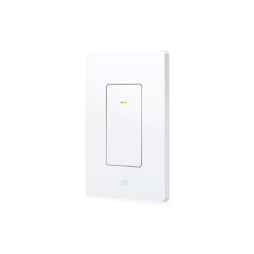 Eve  Light Switch - Connected Wall Switch with Apple HomeKit Technology - White WORLDWIDE DELIVERY