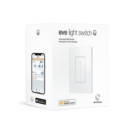 Eve  Light Switch - Connected Wall Switch with Apple HomeKit Technology - White HOW TO BUY
