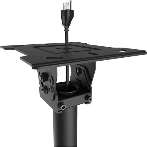 Kanto - Full Motion TV Ceiling Mount for Most 37" to 70" TVs - Black-Alt_View_Standard_15