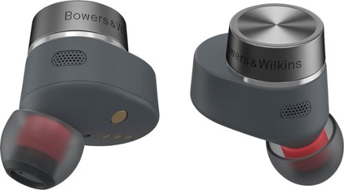 Bowers & Wilkins - Pi5 S2 True Wireless Noise Cancelling In-Ear Earbuds - Storm Grey