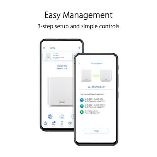 ASUS ZenWiFi XT9 AX7800 Tri-Band Mesh Wi-Fi 6 Router (2-Pack) - White HOW TO BUY