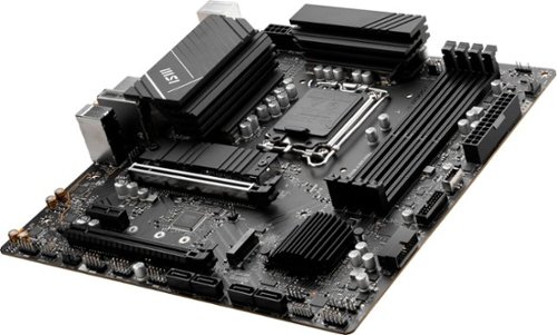 MSI PRO B760M-A WIFI DDR4 (Socket LGA 1700) Intel B760 mATX DDR4 Wi-Fi 6E Motherboard - Black GLOBAL SHIPPING