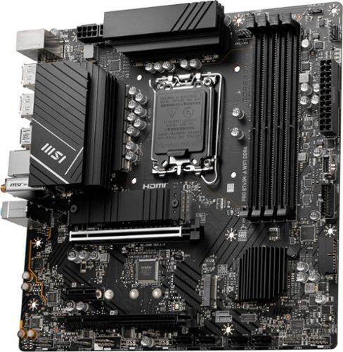 MSI PRO B760M-A WIFI DDR4 (Socket LGA 1700) Intel B760 mATX DDR4 Wi-Fi 6E Motherboard - Black WHERE TO BUY