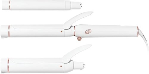 T3 - Switch Kit Wave Trio Interchangeable Curling Iron - White & Rose Gold