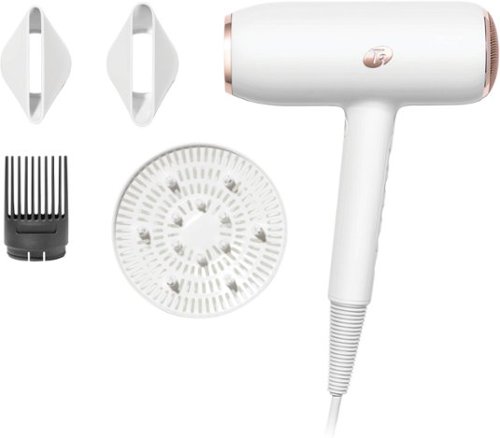 T3 - Featherweight StyleMax Professional Hair Dryer - White & Rose Gold