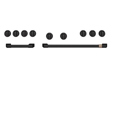 Café - Handle and Knob Set for 48" Pro Range and Rangetop - Flat Black