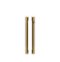 Handle and Knob Kit for Café Range and Cooktops - Brushed Brass-Front_Standard