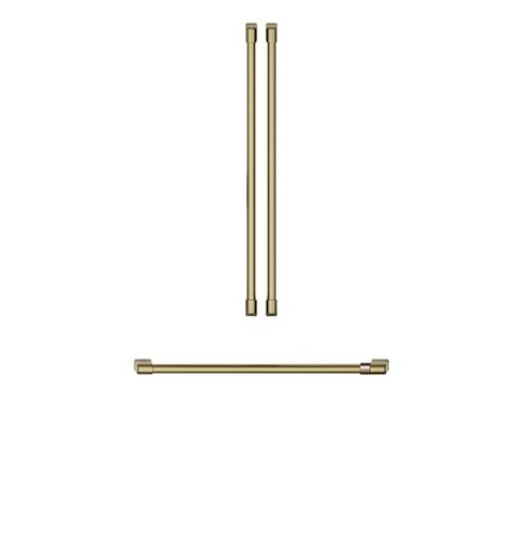 

Refrigeration Handle Kit for Café - Brushed Brass