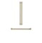 Refrigeration Handle Kit for Café - Brushed Brass-Front_Standard