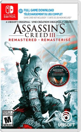 Image of Assassin's Creed 3 Remastered (Code in Box) Remastered Edition - Nintendo Switch, Nintendo Switch (OLED Model), Nintendo Switch Lite