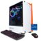 CyberPowerPC - Gamer Supreme Gaming Desktop - Intel Core i9-13900KF - 16GB Memory - NVIDIA GeForce RTX 4070 Ti - 2TB SSD - White-Angle_Standard