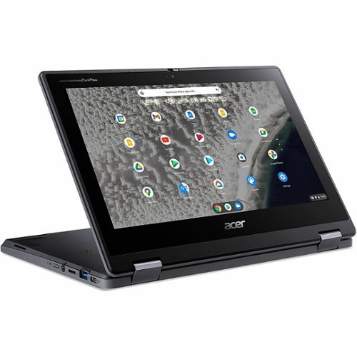 Acer - Chromebook Spin 511 R753T 2-in-1 11.6&quot; Touch Screen Laptop - Intel Celeron with 4GB Memory - 32 GB eMMC - Shale Black