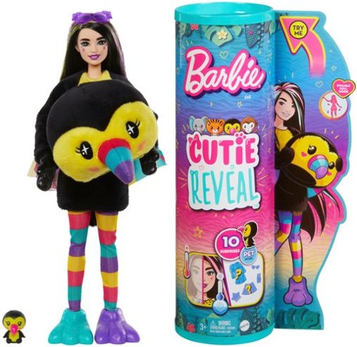 Barbie - Color Reveal Jungle Series Toucan 11.5" Doll